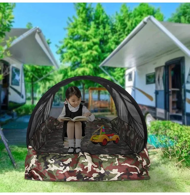 Moustiquaire de Camping Étanche Portable