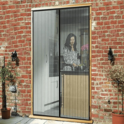 Rideau Moustiquaire de Porte Magnétique Ultra-Pratique