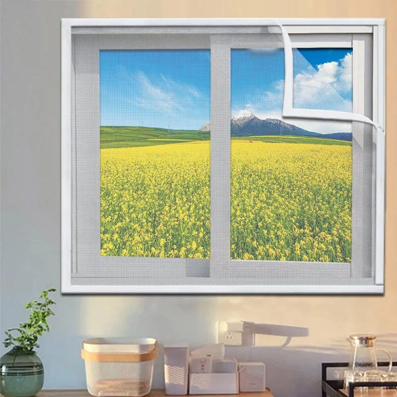 Moustiquaire Scratch Auto-adhésive Premium Blanche