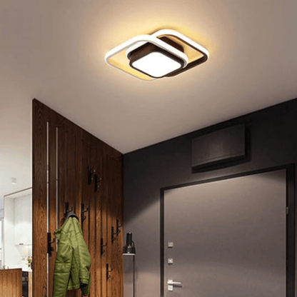 Plafonnier LED Design Enchevêtré Compact