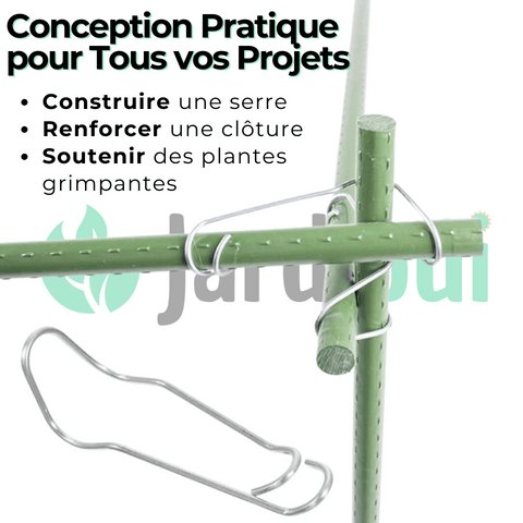 Pack Boucles de Connexion pour Plantes Ultra-Résistant