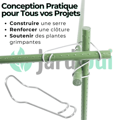 Pack Boucles de Connexion pour Plantes Ultra-Résistant