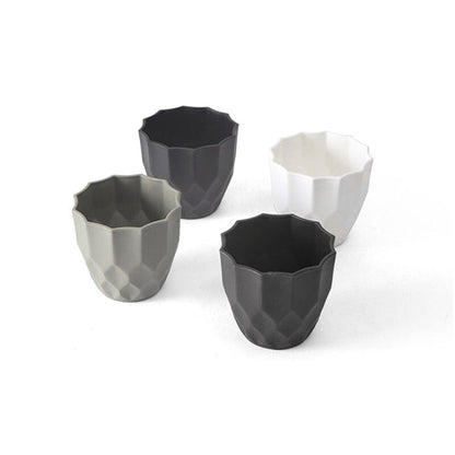 Petit Pot de Fleurs Arrondi