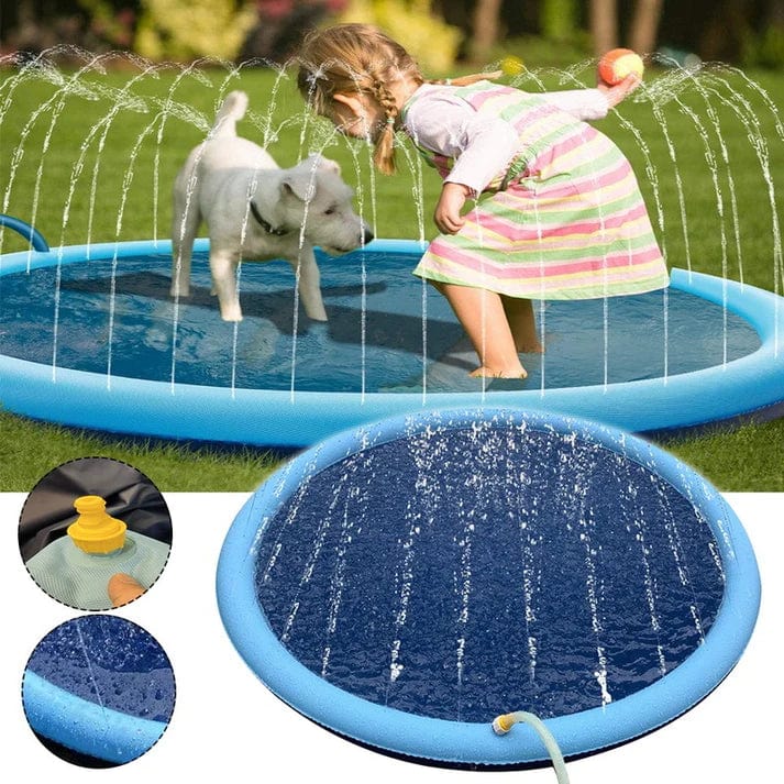 Tapis Piscine-Fontaine Pour Chien AmiCool™