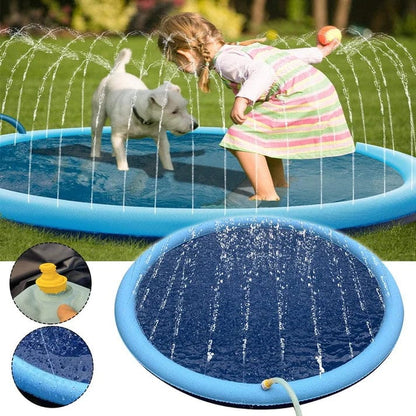 Tapis Piscine-Fontaine Pour Chien AmiCool™