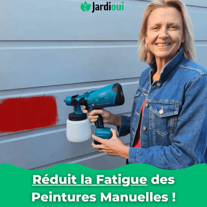 Pistolet à Peinture Électrique Sans Fil Portatif Magique (+Batterie Offerte)