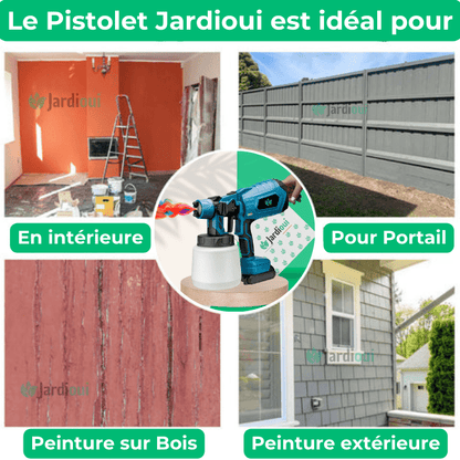Pistolet à Peinture Électrique Sans Fil Portatif Magique (+Batterie Offerte)