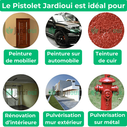 Pistolet à Peinture Électrique Sans Fil Portatif Magique (+Batterie Offerte)