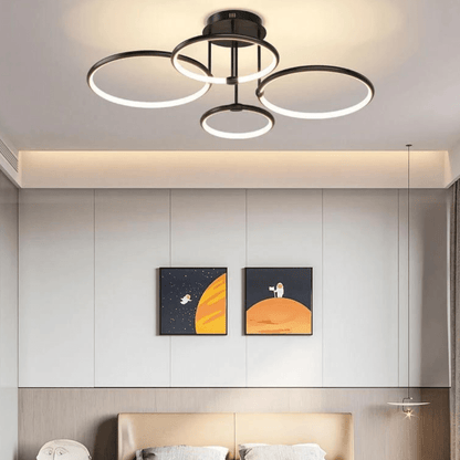 Plafonnier Design Original Circulaire pour Salon