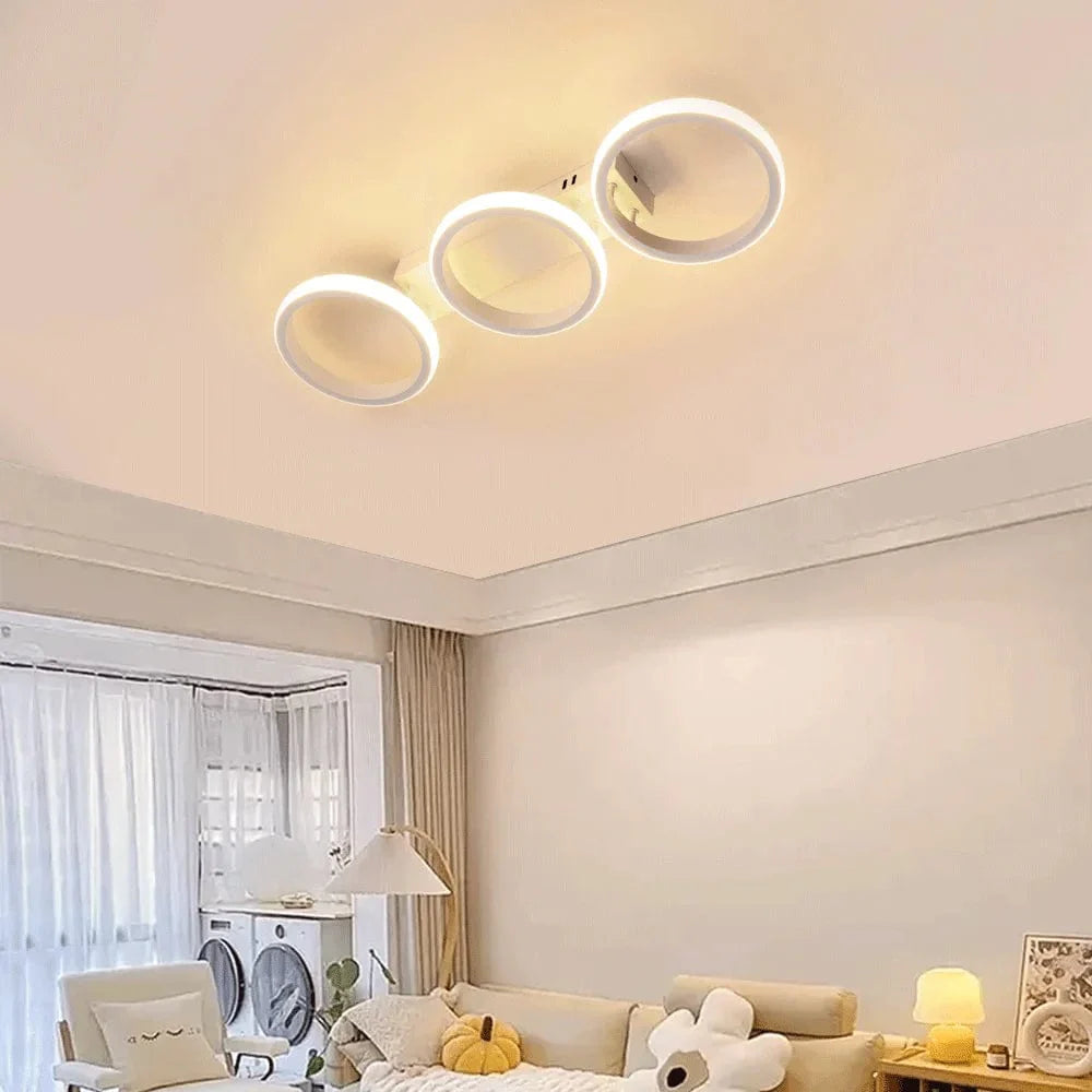 Plafonnier LED Design Élégant Circulaire