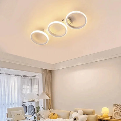 Plafonnier LED Design Élégant Circulaire