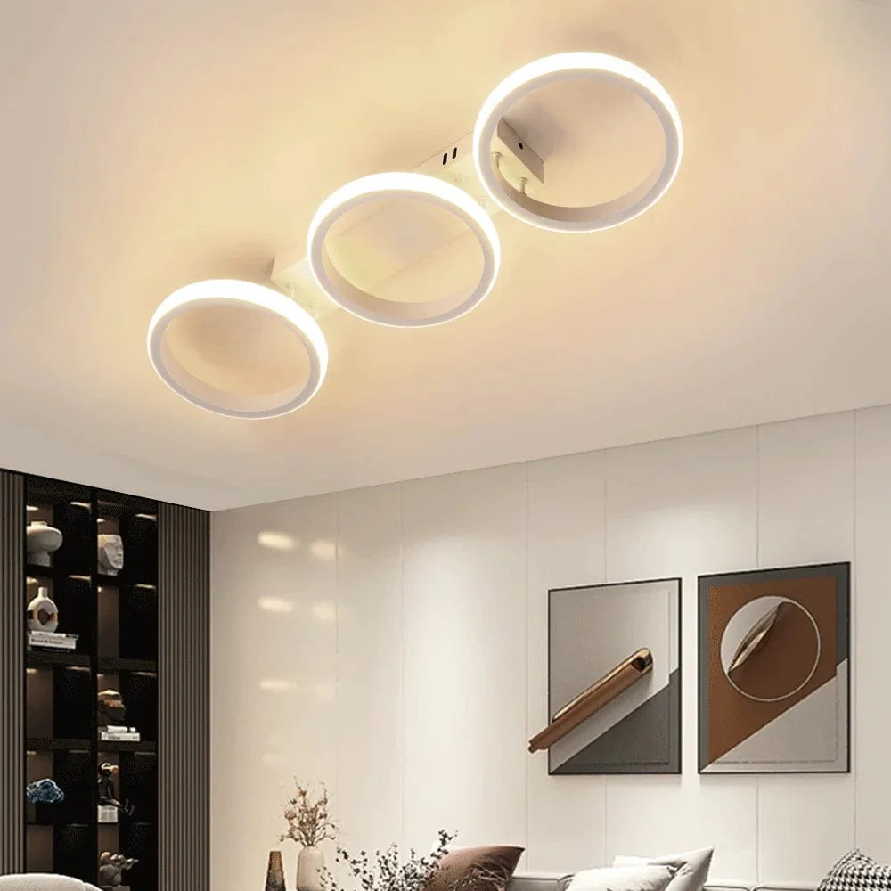 Plafonnier LED Design Élégant Circulaire