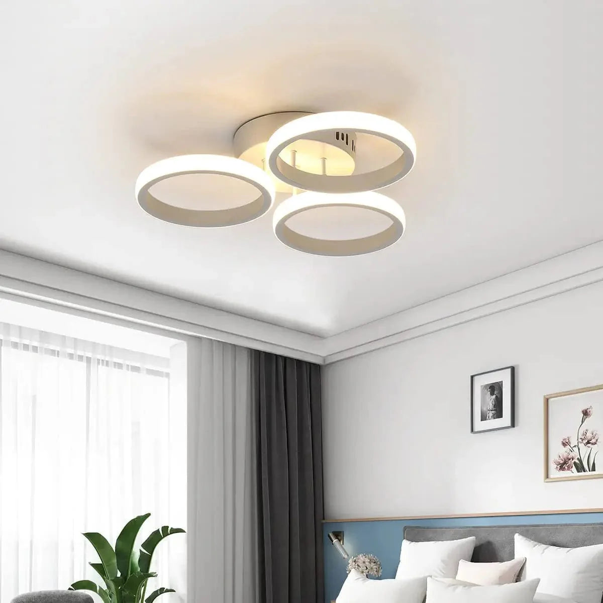 Plafonnier LED Design Moderne Circulaire