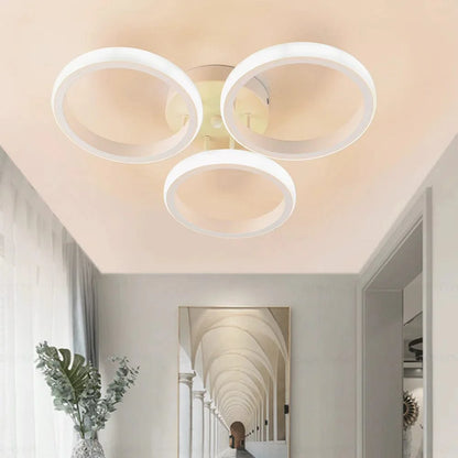 Plafonnier LED Design Moderne Circulaire