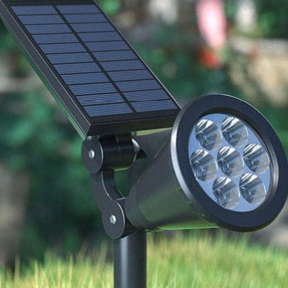 Projecteur Solaire LED 7 couleurs