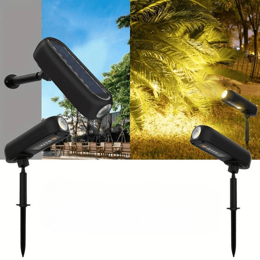 Projecteur Puissant Solaire Premium Réglable