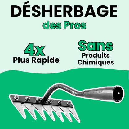 Râteau Désherbant Ultra-Efficace Renforcé