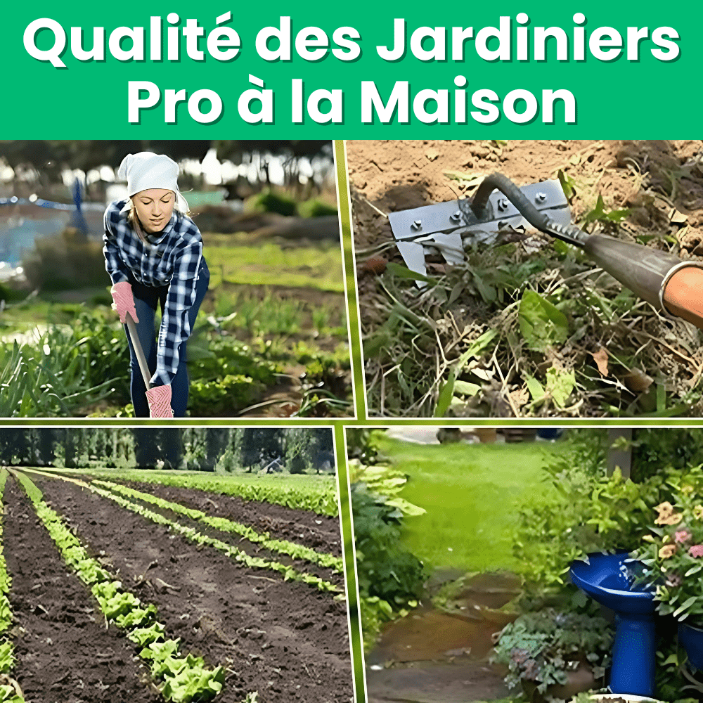 Râteau Désherbant Ultra-Efficace Renforcé