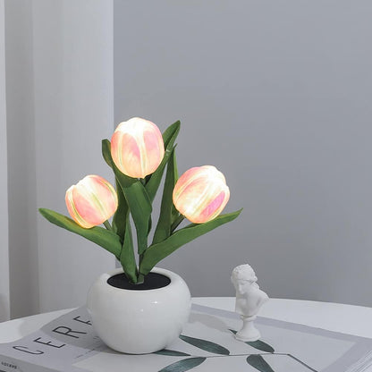 Tulipe décorative illuminée