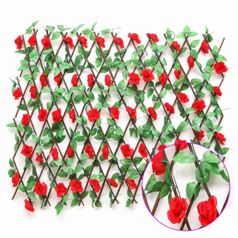 Clôture Florale synthétique Extensible