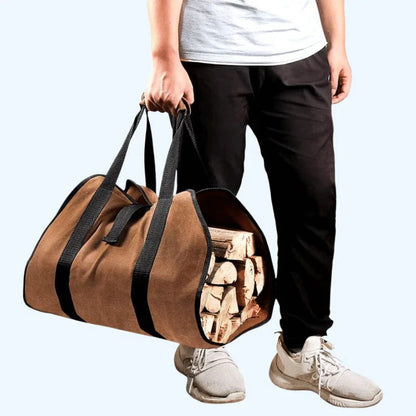 Sac de Transport de Bûches Compact Ultra-Résistant