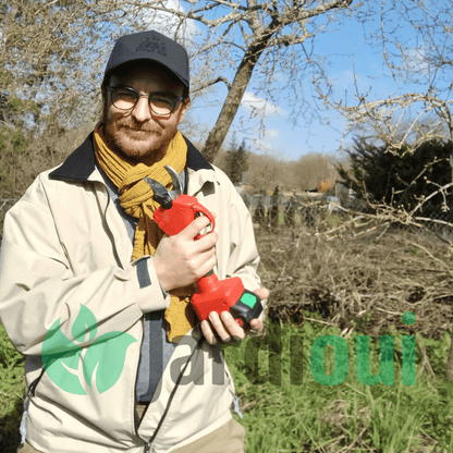 Sécateur électrique pro sans fil (+Batterie Offerte)
