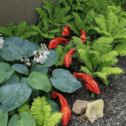 Statue de Carpe Artistique  Éclatante