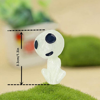 Statuettes Fantastiques Miniatures Phosphorescentes (Lot de 7 + 3 Offertes)