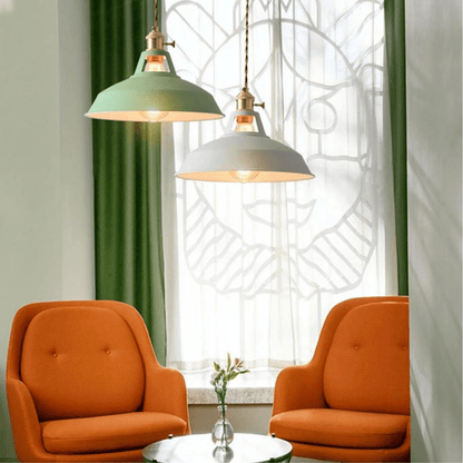 Suspension Luminaire Industrielle en métal LED Raffinée