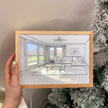 Tableau Lumineux d'Ambiance Original