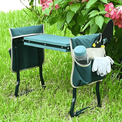 Tabouret Agenouilloir Pliable Multifonction (+Sac à Outils Offert)
