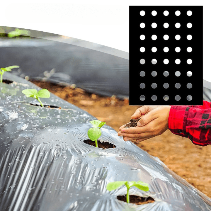 Tissu de Barrière de Paysage Perforé Robuste