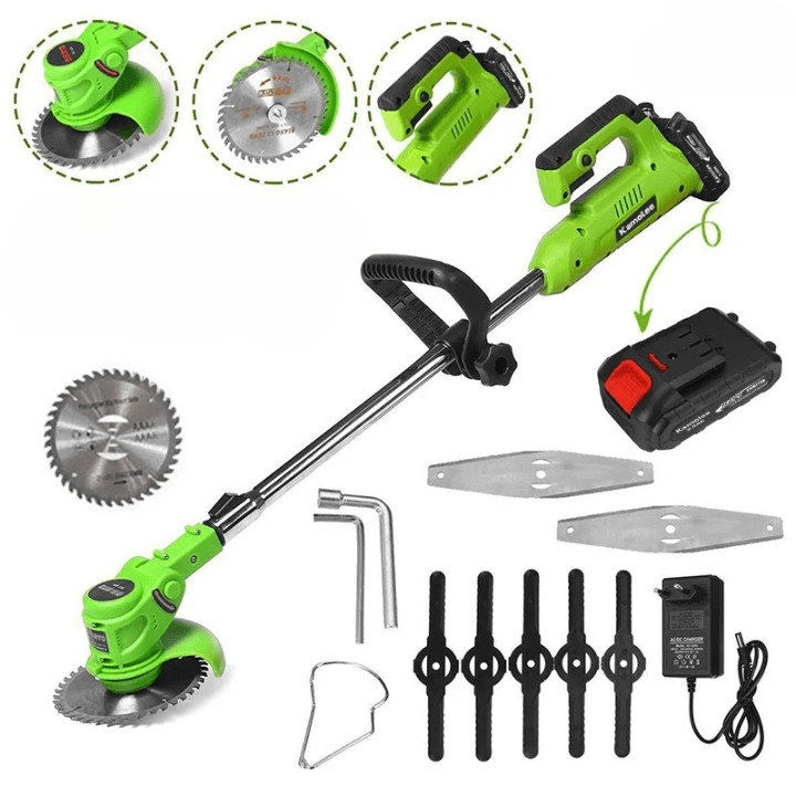 Débroussailleuse Électrique Sans Fil Puissante (+ Batterie Offerte)