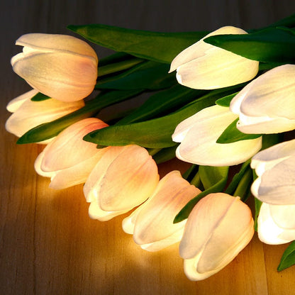 Tulipe décorative illuminée