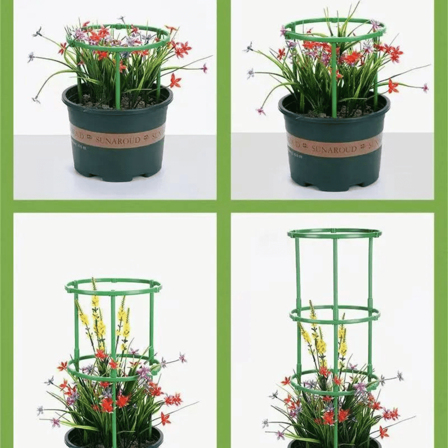 Tuteur Plante Grimpante Circulaire Harmonieux