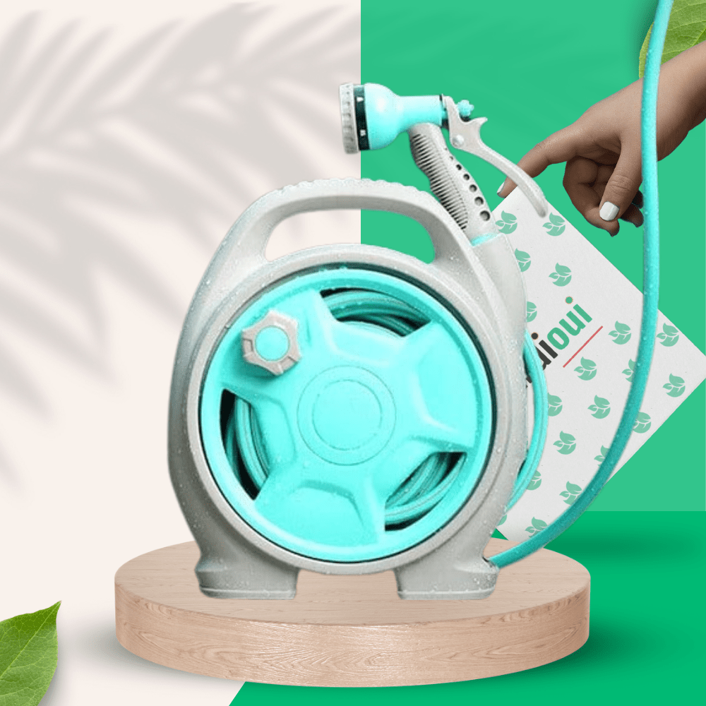 Tuyau d'arrosage rétractable avec Pulvérisateur