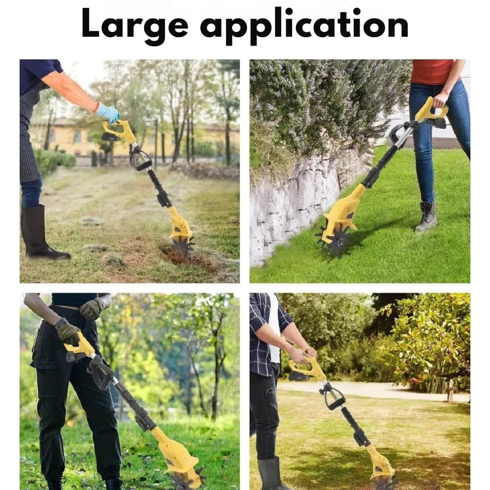 Motobineuse Électrique Sans Fil de Jardin (+Batterie Offerte)