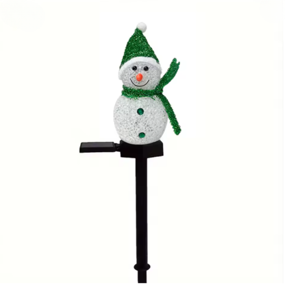 Bonhomme de Neige Lumineux Solaire